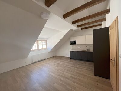 Nadstandartní byt 2+kk, 51 m2 v centru Českých Budějovic