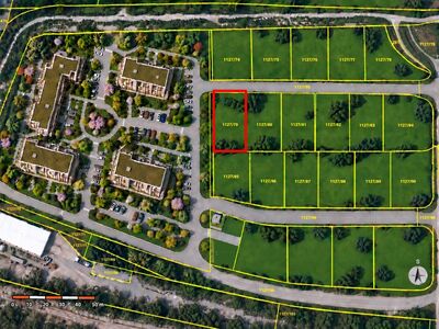 Pozemek 959 m2 se 40% zastavitelností - Hluboká nad Vltavou