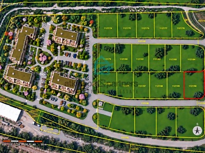 slunného rovinatého pozemku 934m², Nad Pilou Hluboká nad Vltavou